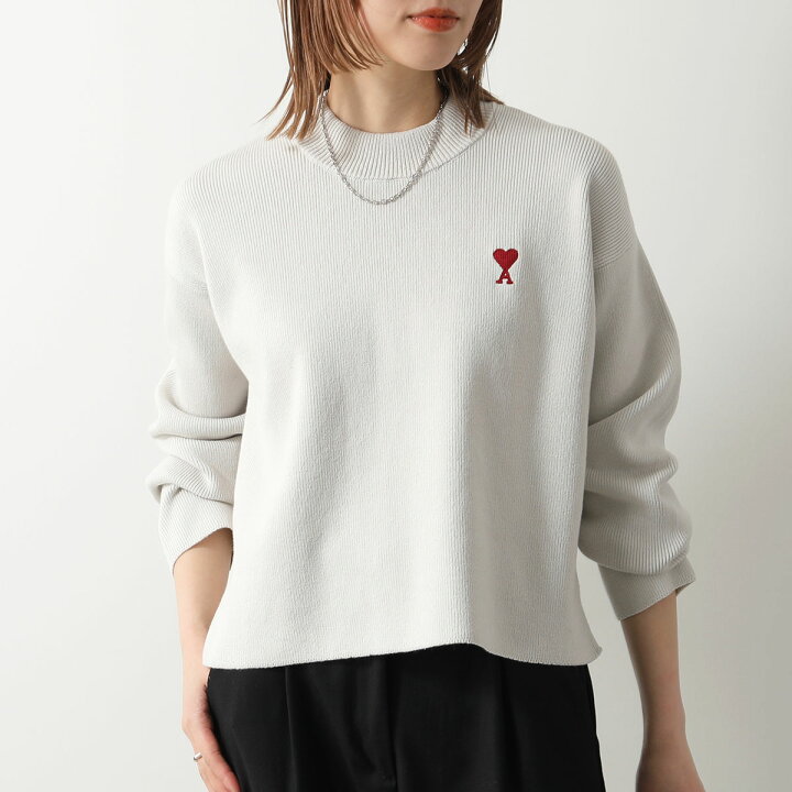楽天市場】ami paris アミパリス セーター UKS046.KN0042 レディース 