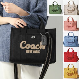 COACH コーチ ハンドバッグ CARGO TOTE カーゴ トート CP158 レディース ショルダーバッグ ロゴ刺繍 クロスボディ 鞄 カラー6色【po_fifth】