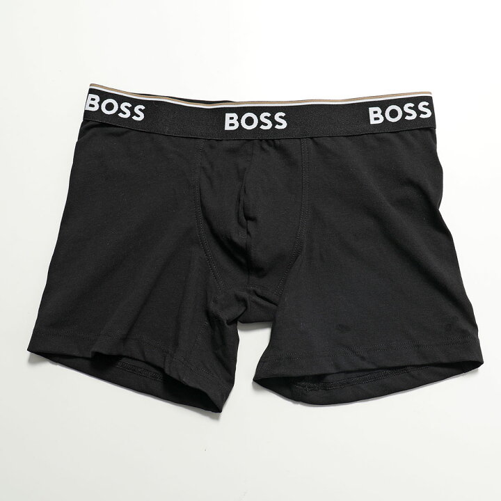 楽天市場】HUGO BOSS ヒューゴボス ボクサーパンツ BLACK BOXERBR 3P 