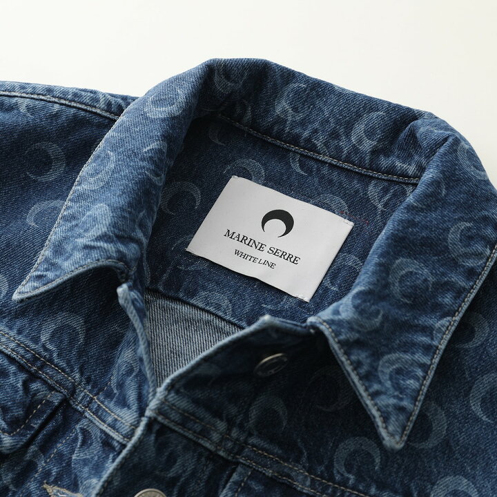 楽天市場】Marine Serre マリーン セル デニムジャケット WJA041  