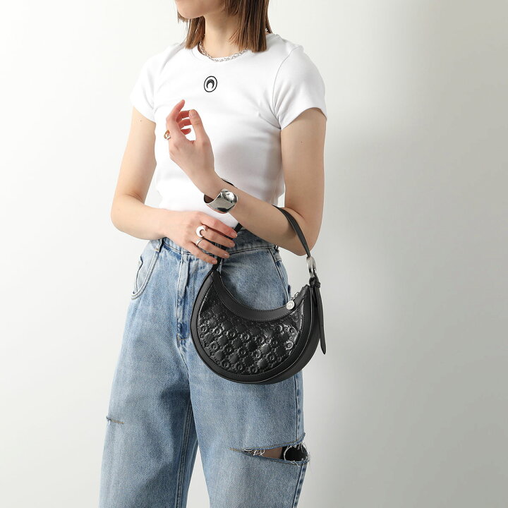 楽天市場】Marine Serre マリーン セル ハンドバッグ Embossed Leather 