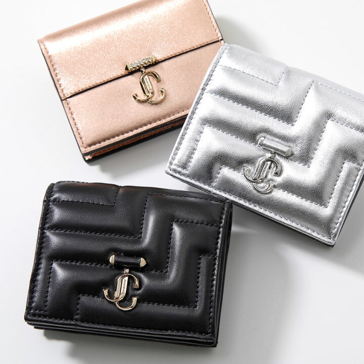 楽天市場】Jimmy Choo ジミーチュウ 二つ折り財布 HANNE ハンネ QHD 