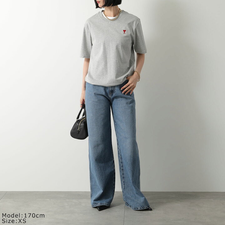 Ami Paris アミパリス Tシャツ 半袖 レディース ブルー XS - メルカリ 