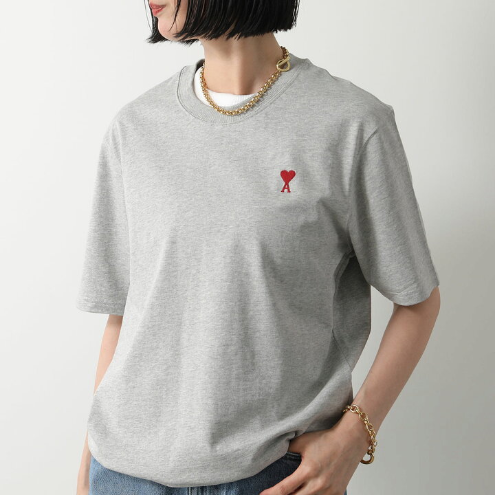 楽天市場】ami paris アミパリス Tシャツ BFUTS005.726 レディース  