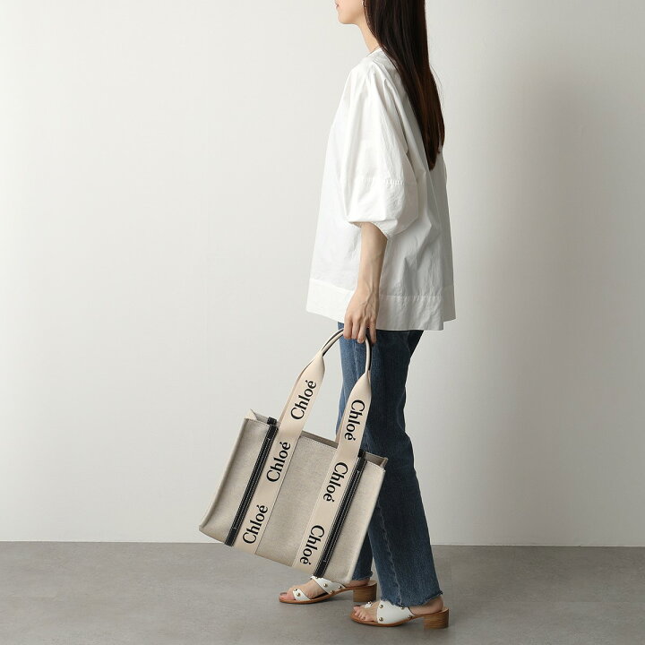 楽天市場】Chloe クロエ トートバッグ WOODY MEDIUM ウッディ  