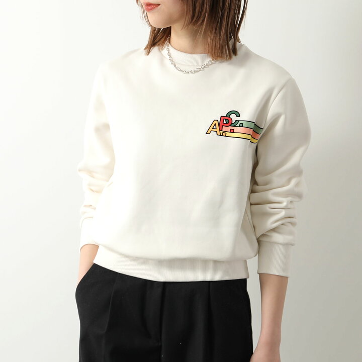 A.P.C. クルーネック トレーナー L クリーム 楽天市場】APC A.P.C. 