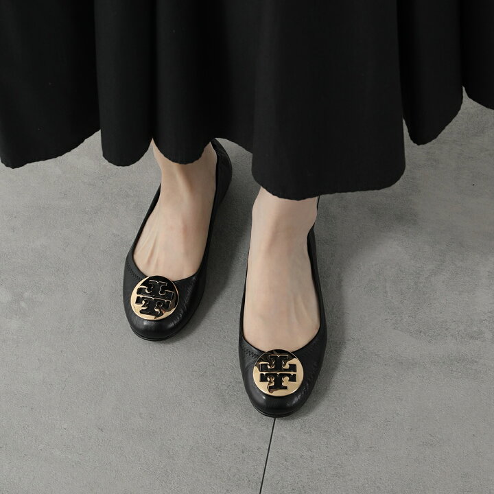楽天市場】TORY BURCH トリーバーチ フラットパンプス MINNIE TRAVEL 