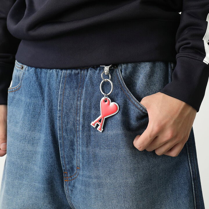 楽天市場】ami paris アミパリス キーリング AMI DE COEUR KEYRING 