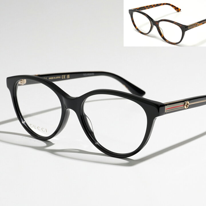 楽天市場】GUCCI グッチ ダテメガネ GG0379O レディース GGロゴメタル 