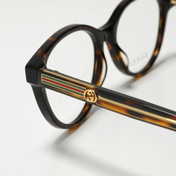 楽天市場】GUCCI グッチ ダテメガネ GG0379O レディース GGロゴメタル  