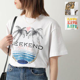 WEEKEND MAX MARA ウィークエンド マックスマーラ Tシャツ VITERBO ヴィテルボ レディース コットン 半袖 カットソー クルーネック カラー2色【po_fivee】