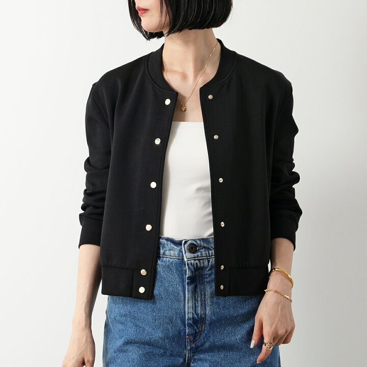 S Max Mara エス マックスマーラニットライダースブルゾン
