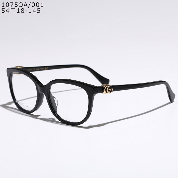 楽天市場】GUCCI グッチ メガネ GG1075O レディース ウェリントン型 