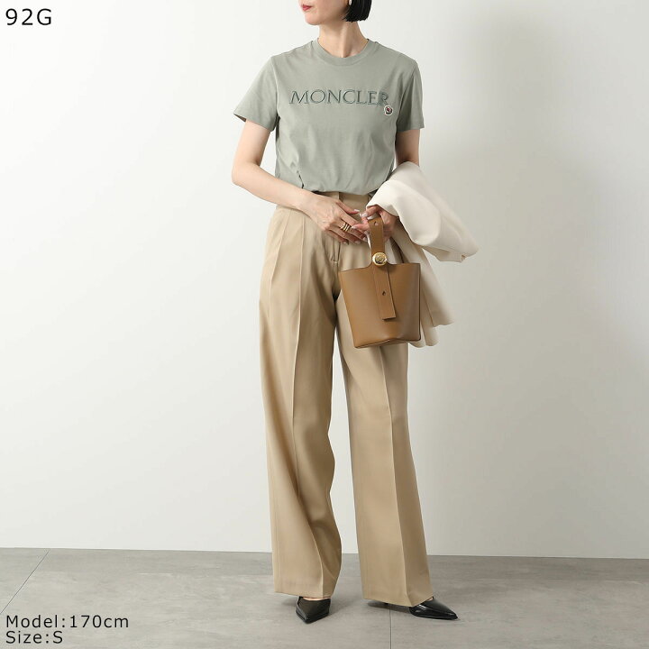 モンクレール M 半袖Tシャツ レディース メンズ カーキ （楽天市場 