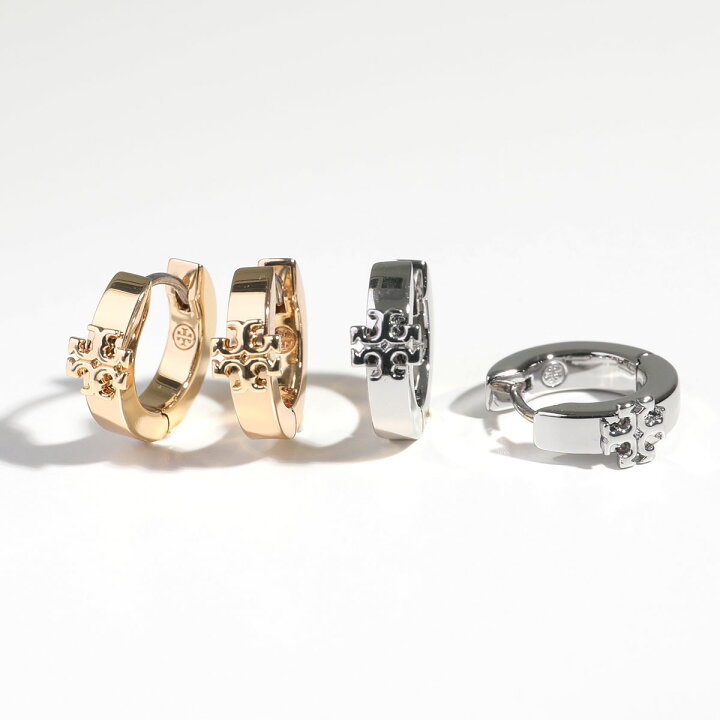 楽天市場】TORY BURCH トリーバーチ フープピアス Kira Huggie キラ 