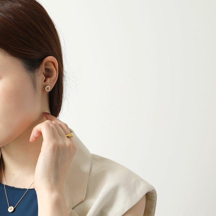 楽天市場】TORY BURCH トリーバーチ ピアス Kira Enamel Circle-Stud 
