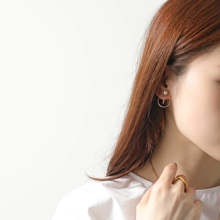 楽天市場】TORY BURCH トリーバーチ ピアス Kira Pearl Double Hoop 