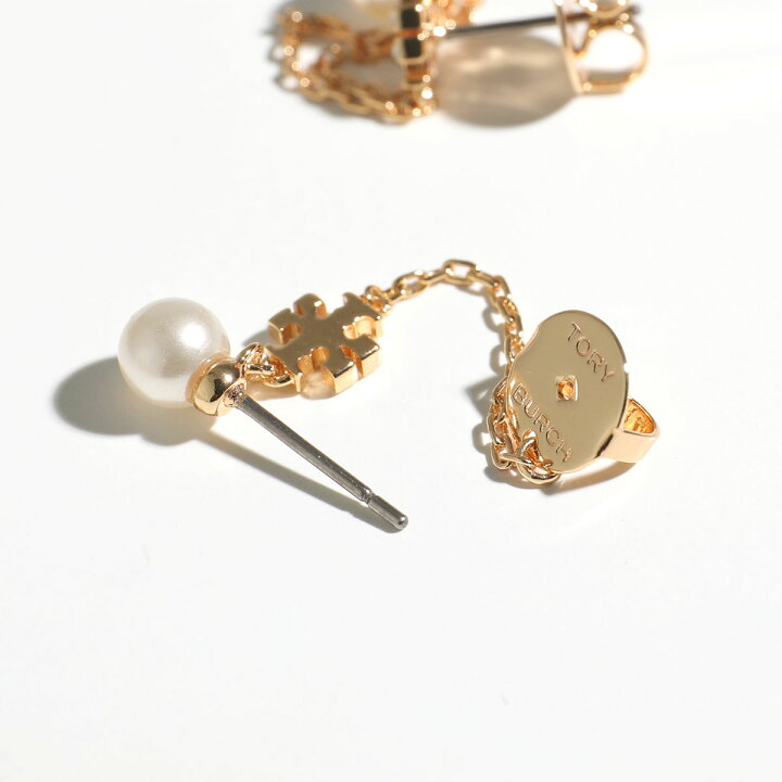 楽天市場】TORY BURCH トリーバーチ ピアス Kira Pearl Chain キラ 
