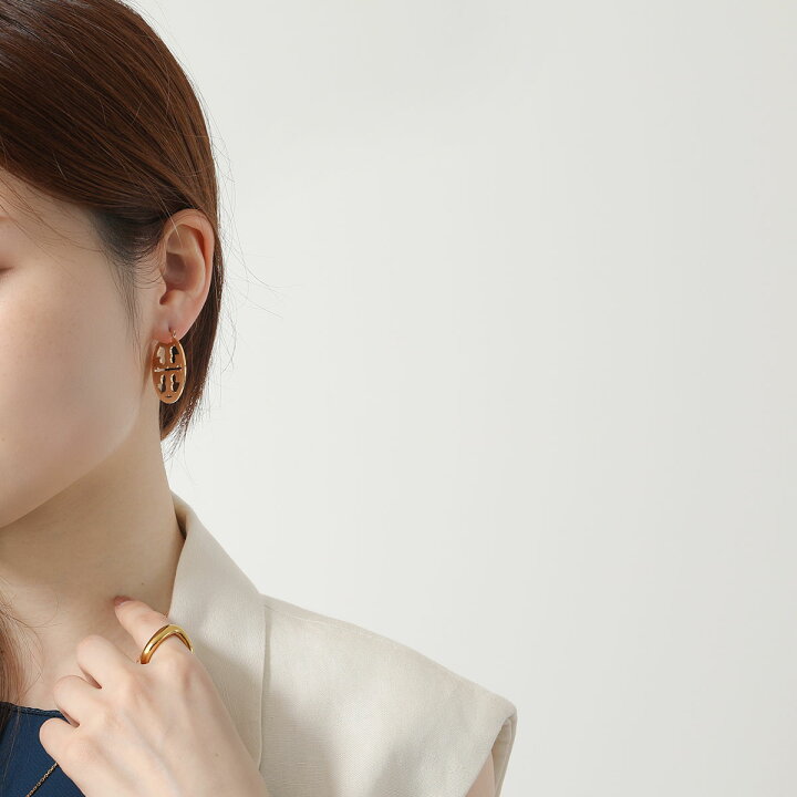楽天市場】TORY BURCH トリーバーチ ピアス Small Miller Hoop 