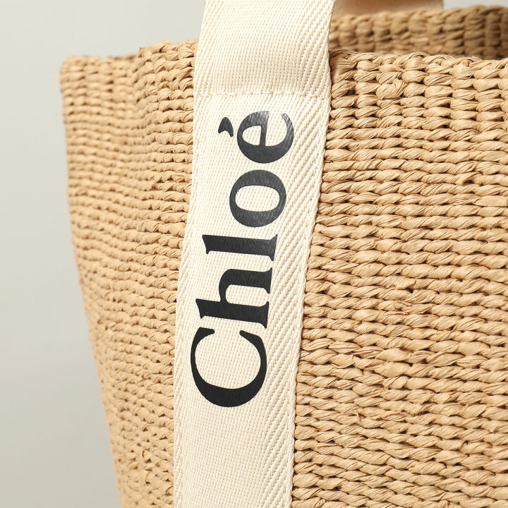 楽天市場】Chloe クロエ かごバッグ WOODY ウッディ CHC22SS380G55 