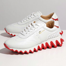 Christian Louboutin クリスチャンルブタン スニーカー LoubiShark Donna ルビシャーク 3200260 メンズ レザー ローカット シューズ 靴 W222/BIANCO