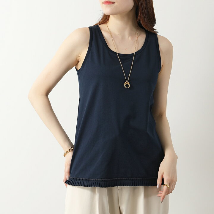 Max Mara 煌めき ラメ ノースリーブ