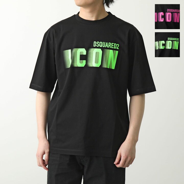 楽天市場】DSQUARED2 ディースクエアード Tシャツ ICON BLUR LOOSE FIT  