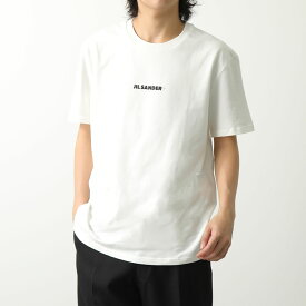 JIL SANDER+ ジルサンダー プラス 半袖 Tシャツ J47GC0122 J20103 メンズ コットン ロゴ クルーネック 102/PORCELAIN【po_fifth】