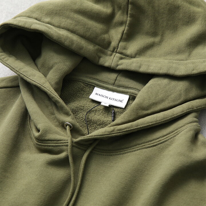 楽天市場】MAISON KITSUNE メゾンキツネ パーカー CHILLAX PATCH 