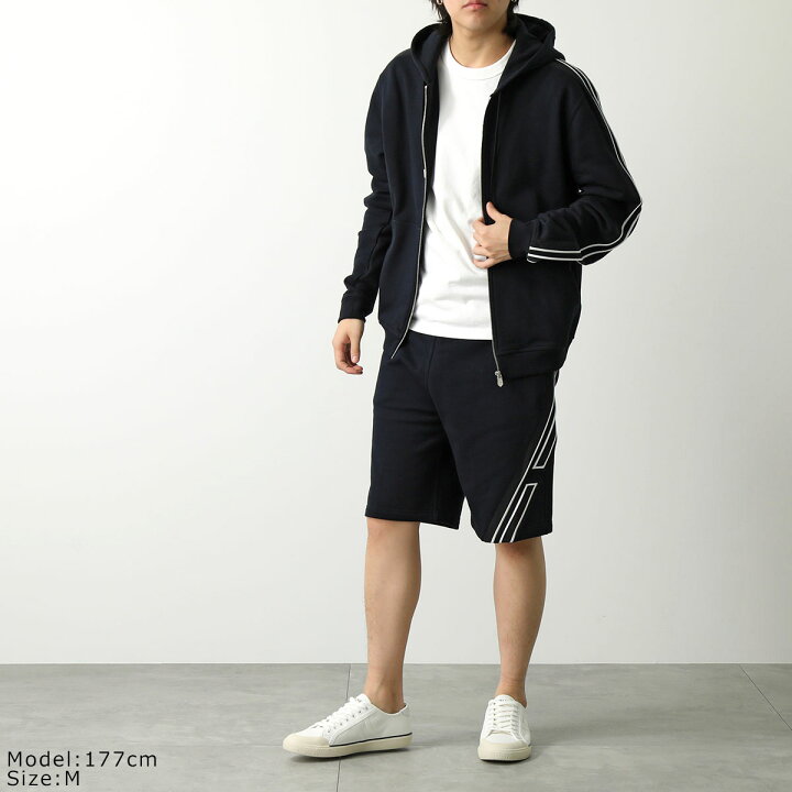 楽天市場】HERMES エルメス パーカー Run H ラン H457750HA01LA メンズ  