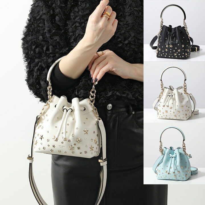 楽天市場】Jimmy Choo ジミーチュウ ショルダーバッグ BON BON BUCKET  