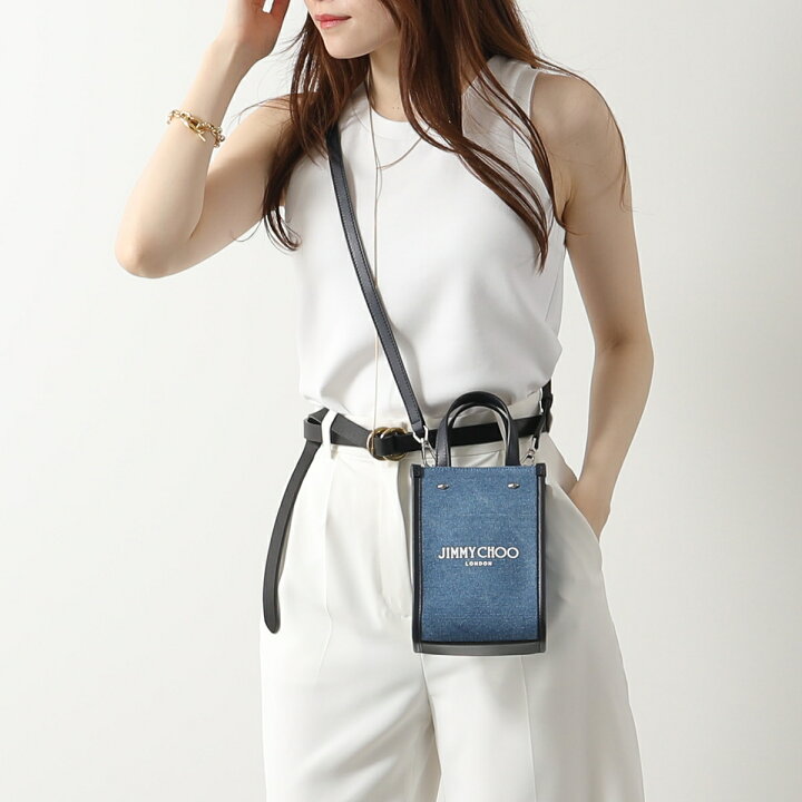 楽天市場】Jimmy Choo ジミーチュウ ショルダーバッグ MINI N/S TOTE  