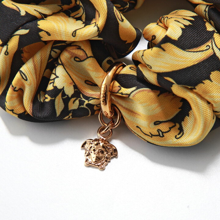 楽天市場】VERSACE ヴェルサーチ シュシュ IELA002 1A10199 レディース  