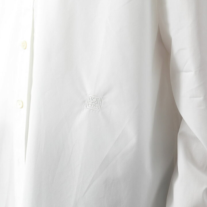 楽天市場】Toteme トーテム シャツ SIGNATURE COTTON SHIRT 223 708 
