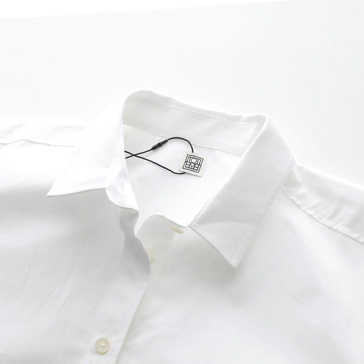 楽天市場】Toteme トーテム シャツ SIGNATURE COTTON SHIRT 223 708 