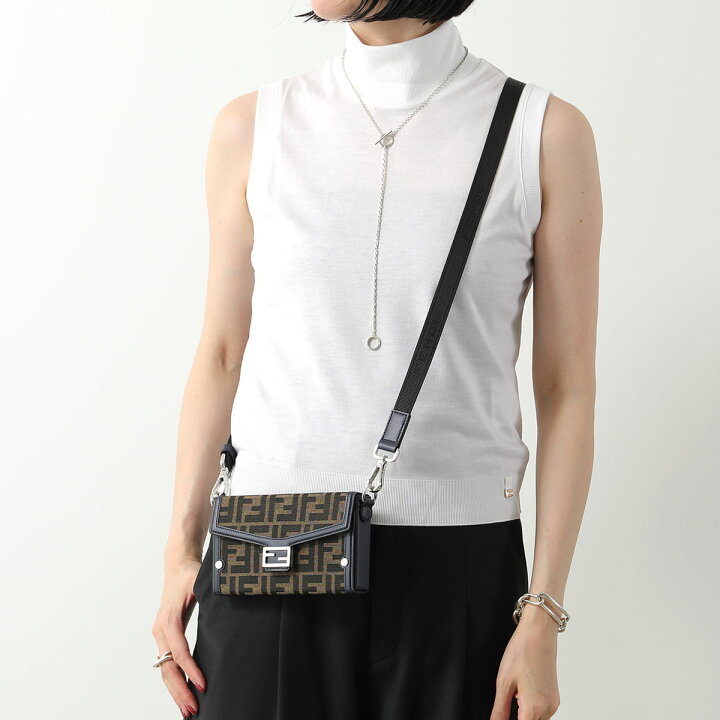 楽天市場】FENDI フェンディ フォンポーチ Baguette バゲット 7AS139 