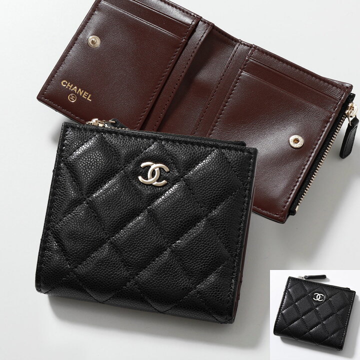 楽天市場】CHANEL シャネル 二つ折り財布 AP3388 B10583 B15532  