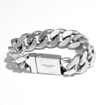 SAINT LAURENT サンローラン ブレスレット CARRY OVER CLASSIQUE 691327 691328 Y1500 メンズ チェーン アクセサリー カラー2色 691328Y15008035【po_fivee】