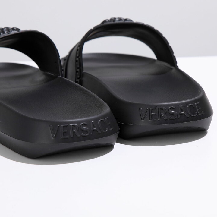楽天市場】VERSACE ヴェルサーチ サンダル SLIDES GOMMA 1008733 DGO9G  