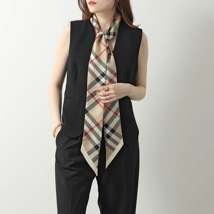 楽天市場】BURBERRY バーバリー ツイリー SILK SY レディース スカーフ  