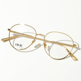 Dior ディオール メガネ CD50018U レディース ボストン型 めがね 眼鏡 ロゴ アイウェア 伊達メガネ 030
