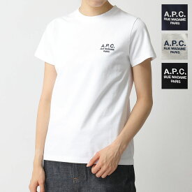 APC A.P.C. アーペーセー 半袖 Tシャツ COEZC F26842 denise レディース クルーネック カットソー ロゴ刺繍 カラー4色
