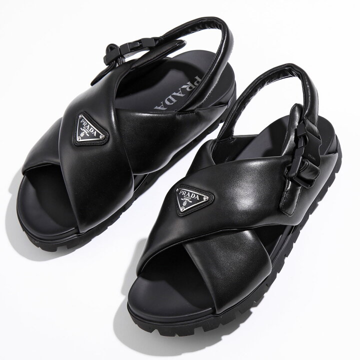 楽天市場】PRADA プラダ サンダル モノリス 2X3089 2DL8 メンズ  