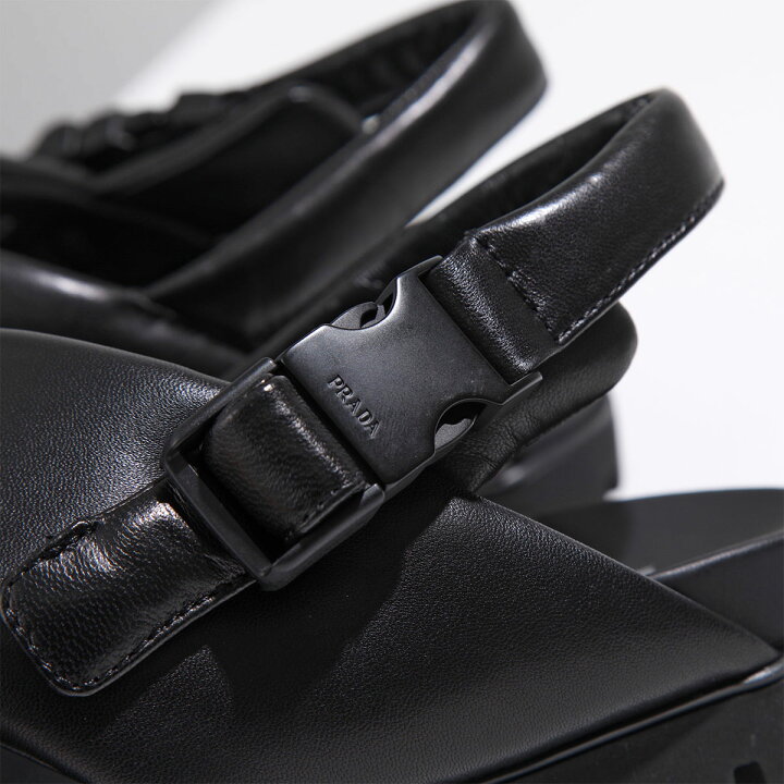 楽天市場】PRADA プラダ サンダル モノリス 2X3089 2DL8 メンズ 