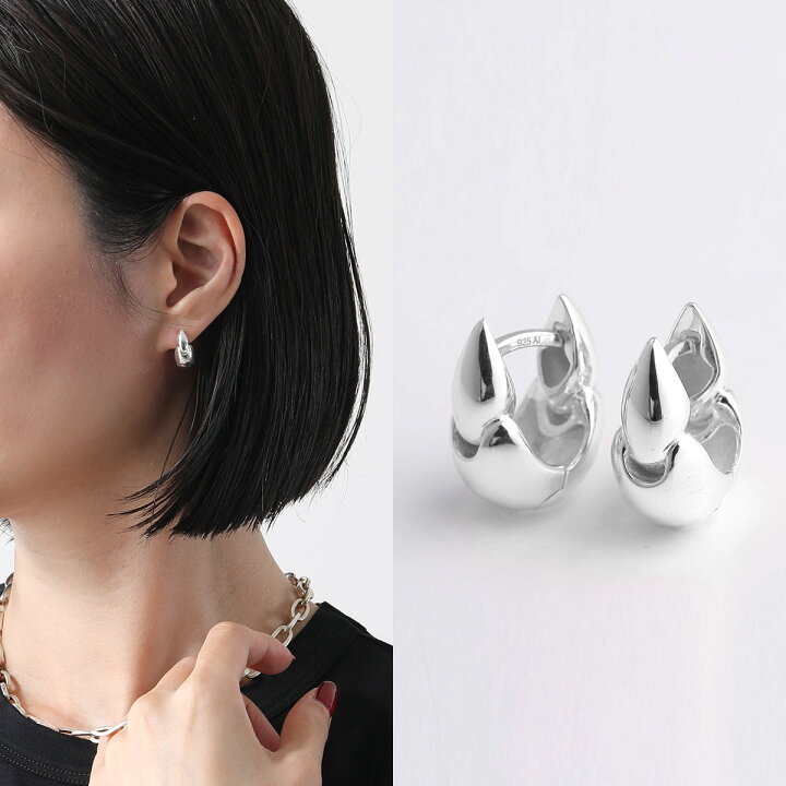 楽天市場】ANNIKA INEZ アニカイネズ フープピアス Linked Hoops 