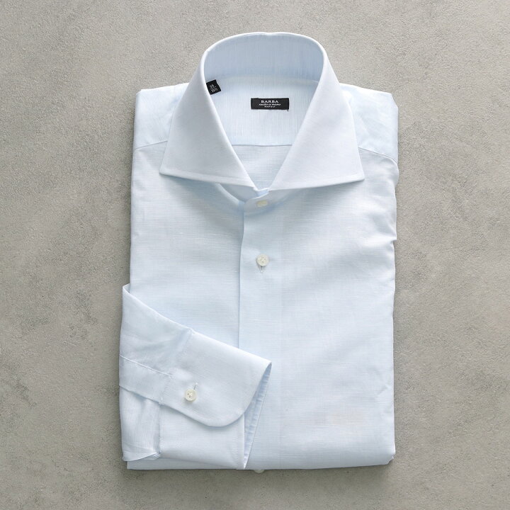 楽天市場】BARBA バルバ シャツ NEW BRUNO COTTON LINEN WIDE COLOR 