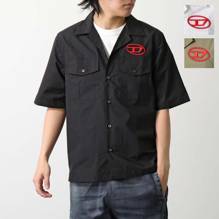 楽天市場】DIESEL ディーゼル 半袖 シャツ S-MAC-22-B CAMICIA A10680 