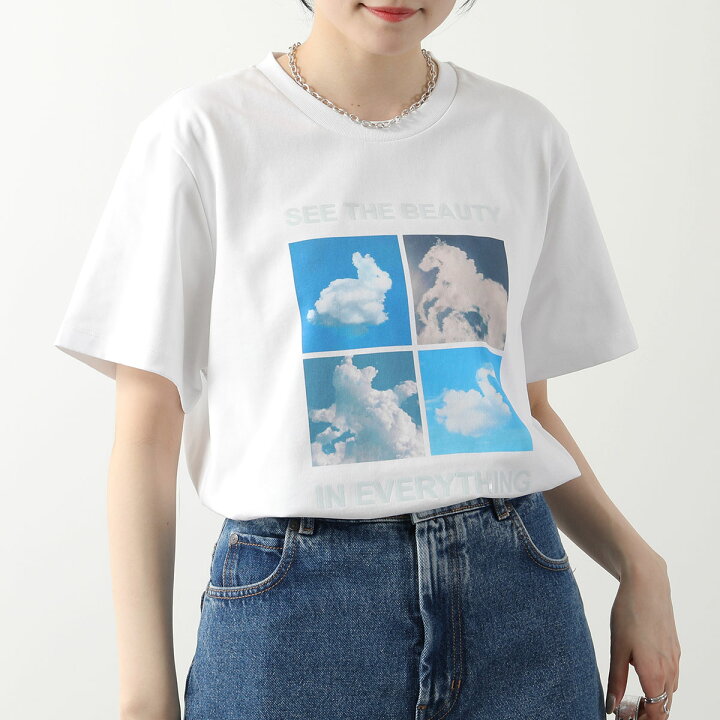 STELLA McCARTNEY ステラ マッカートニー クロップドレースデザインT  