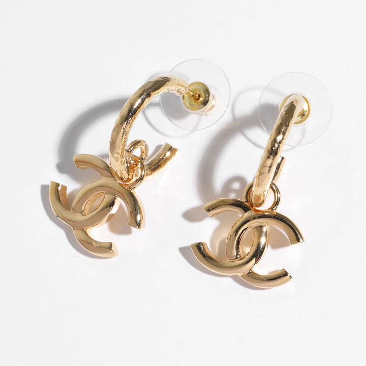 楽天市場】CHANEL シャネル フープピアス ABC696 B15371 レディース  