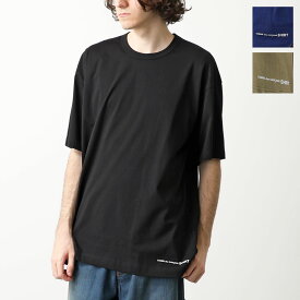 COMME des GARCONS SHIRT コムデギャルソン 半袖 Tシャツ FM T021 S24 メンズ クルーネック コットン ロゴT オーバーサイズ カラー3色
